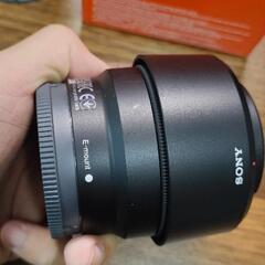 使用一ヶ月未満　sony 50mm f1.8レンズ+zx2UV