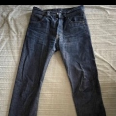 リーバイス「ゴールデンチケット501（R）」リジッド（未洗い）セルビッチデニムパンツ