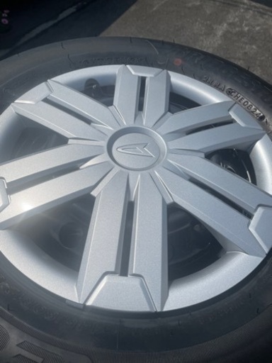 軽自動車　夏タイヤ　ホイール付き　145/80R12