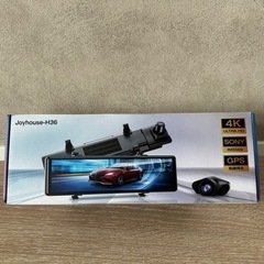 ドライブレコーダー　ミラー型　4K 64GのSDカード付き