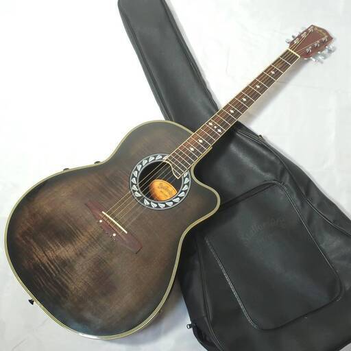 【美品】Stafford SE-350 エレアコ ブラックサンバースト　薄胴
