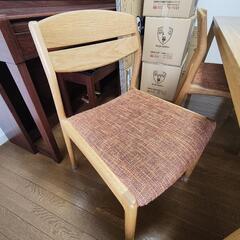 【決定しました】無垢ダイニングテーブルセット（美品）【値段交渉可】