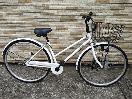 中古自転車 変速無し 27インチ ブロックダイナモ 軽整備済み 防犯登録対応 町田市 相模原市 MM324