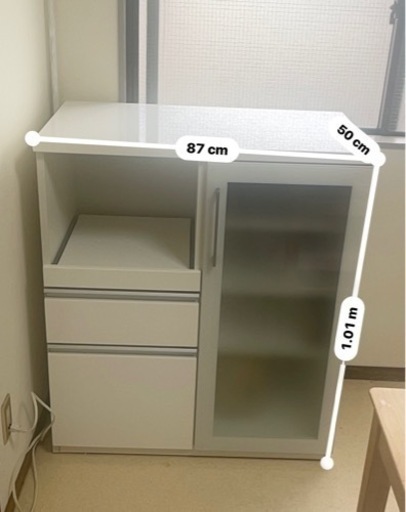 ほぼ新品のキッチンカウンター 即決可】値下げ ほぼ新品 ニトリ