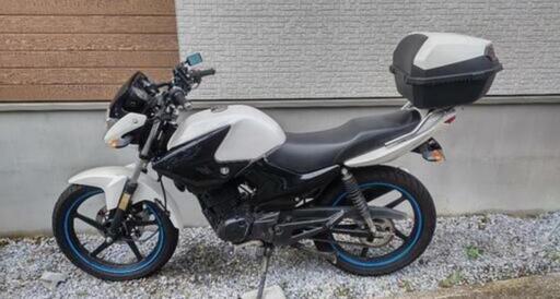 YBR125 タイヤ等新品 自賠責7.10