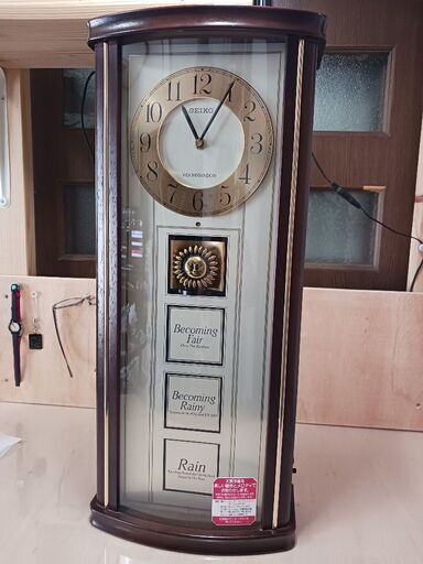 Seiko　からくり時計　ウェザーウィンドウ