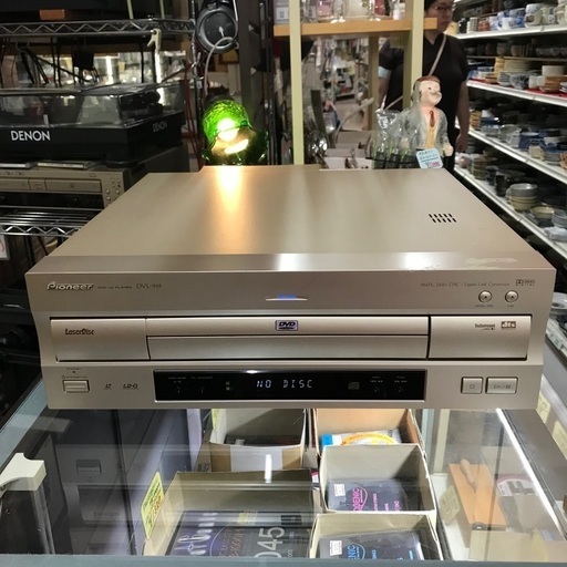 PIONEER DVL-919  LD / DVD / CDプレーヤー　美品　動作品　リモコン欠品