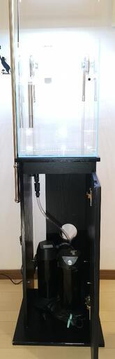 【値下げ】アクアリウム 水槽セット 30cm×40cm 水槽台 外部フィルター