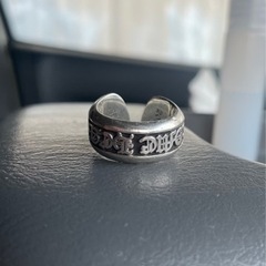 クロムハーツ  スクロールラベルリング