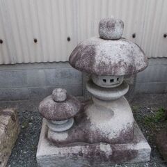 直接引き取り限定 岡山県 ジモティー特別価格 灯篭 灯籠 燈篭 燈籠