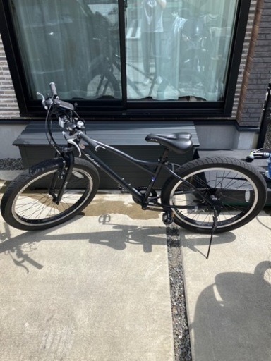 自転車　ファットバイク　6段変速　26インチ