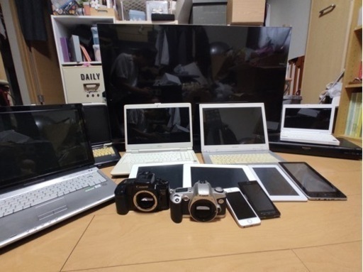 ⭐️47インチTV、BDレコーダー、ノートPC、タブレット、iPhone、スマホ、一眼レフ、プリンター、ルーターなどガジェット類300点以上セット 新品もあり⭐️