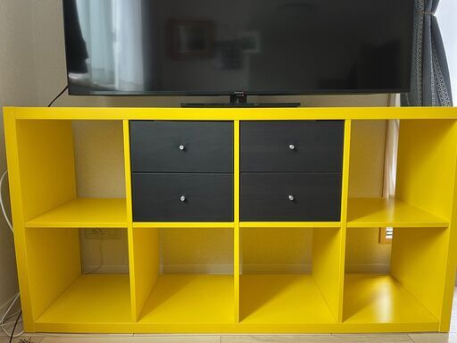 9,000円！IKEA【収納棚】カラックス８ホール型