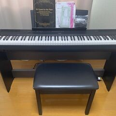 中古美品、Roland 電子ピアノ HP-2 D-Mペダル3つ•椅子付 ローランド 