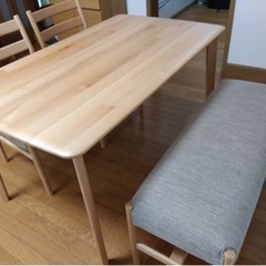 【reon様専用】美品！ニトリのダイニングテーブルセット 約1年使用- 快適空間をお届け