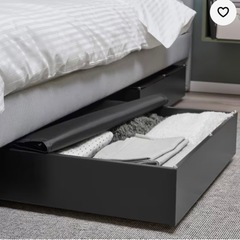 【お取引先決定】IKEA ベット下収納ボックス　ヴァルドー