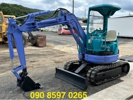 コマツ KOMATSU PC12UU-2 ミニユンボ.1586時間.1.2トンクラス