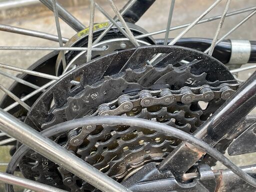 楽天市場】自転車 27インチ 変速 オートライト（ハンドルタイプ一文字 