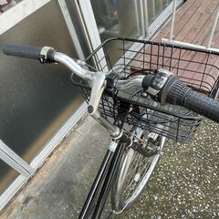 クレジット•分割払い可　◆店主私物の自転車です。　激安！・お買い得！　LEDオートライト装備・7段変速　27インチ・シティ車　通常よりも坂道に強い仕様