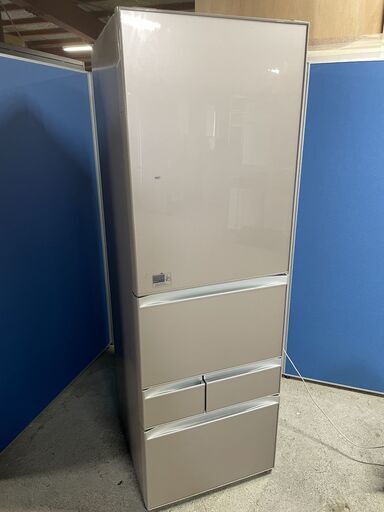 【良品】TOSHIBA 5ドア冷蔵庫 GR-K41GXVE 2017年製 通電確認済み ガラスドア 人気 早い者勝ち 引取歓迎 配送OK