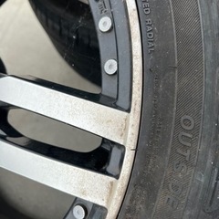 ジャンク扱い！AME SHALLEN  XF-55 + centara VANTI HP 245/40ZR20 4本セット