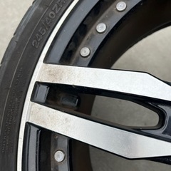 ジャンク扱い！AME SHALLEN  XF-55 + centara VANTI HP 245/40ZR20 4本セット