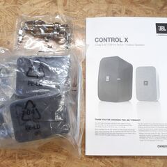 🌟安心の動作保証有🌟JBL CONTROL X /2ウェイコンパクトスピーカー ブックシェルフ型　保証有り【愛千130】