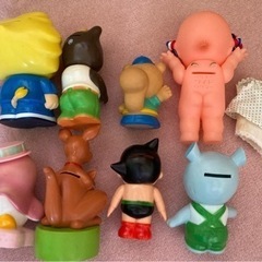 レトロ ノベルティ 貯金箱８個　日本債券信用銀行を１個追加‼️ レトロ ノベルティ 貯金箱8個 日本債券信用銀行を1個追加‼️