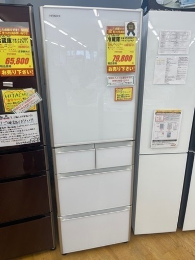 HITACHI製★2019年製★5ドア冷蔵庫★6ヶ月間保証付き