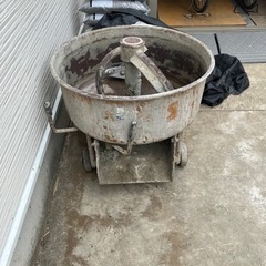 DIY  　コンクリート ミキサー　モルタルミキサー　100v