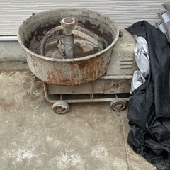 DIY  　コンクリート ミキサー　モルタルミキサー　100v