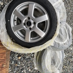 GIROホイール　165/55R14 スタッドレスタイヤ　ホイール付き4本