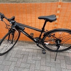 クロスバイク　ヘッドライト・テールライト付き