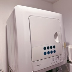 東芝 衣類乾燥機 ED-60C(W) 乾燥容量6kg ピュアホワイト