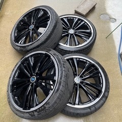 AWD 20インチアルミホイール4本セット　20×8J ＋38 ...