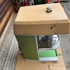 値下げします・カキ氷機