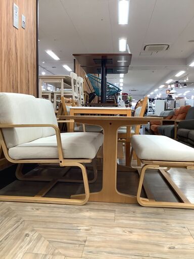 無印良品 ダイニング3点セットのご紹介です！！ - ダイニングテーブル 