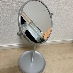 卓上ミラー　拡大鏡付き