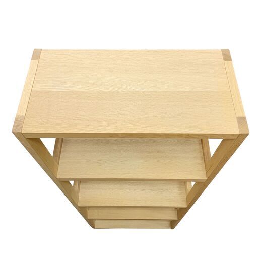 24C449_ジC Karimoku カリモク 書棚 Model QT2175ME オーク材 家具  