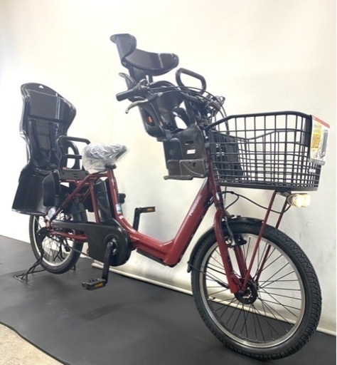 1都4県全域送料無料　業界最長12ヶ月保証　電動アシスト自転車　パナソニック　ギュットアニーズ　20インチ 子供乗せ　人気