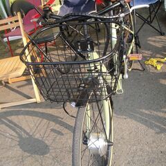 美品　激安　使用少　21テクノロジー　26インチ　折りたたみ式　電動アシスト自転車　AO260　ALL-ONE　カラー：マットオリーブ　