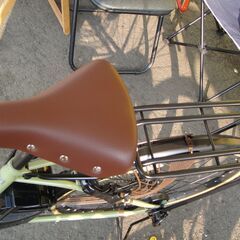 美品　激安　使用少　21テクノロジー　26インチ　折りたたみ式　電動アシスト自転車　AO260　ALL-ONE　カラー：マットオリーブ　