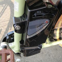 美品　激安　使用少　21テクノロジー　26インチ　折りたたみ式　電動アシスト自転車　AO260　ALL-ONE　カラー：マットオリーブ　