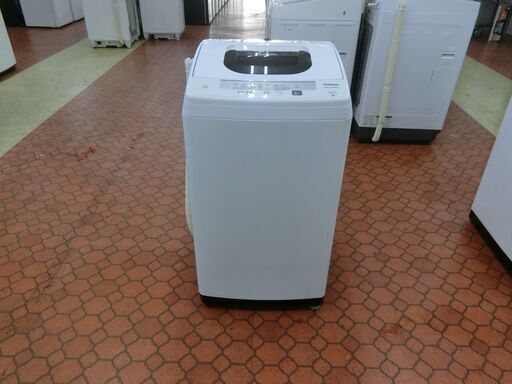 ID 197084　洗濯機5K　常陸０１９年　左側目傷あり　NW-50E