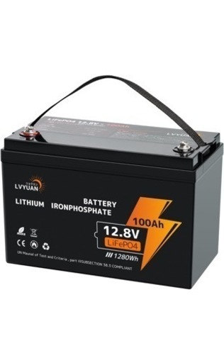 受け渡し予定あり　新品未使用　12V 100Ah リン酸鉄リチウムイオンバッテリー