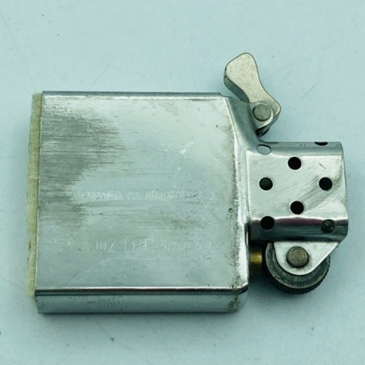 a0715603 ZIPPO ジッポ ライター Nn.0012 オイルライター ロゴ USA コレクション タバコ 中古品