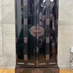 仏壇 二重扉 台付き セパレートタイプ コンパクト スリムタイプ 上品