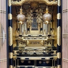 仏壇 二重扉 台付き セパレートタイプ コンパクト スリムタイプ 上品