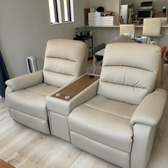 【値下げ】電動リクライニングソファ