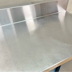 厨房用品　Maruzen マルゼン 調理台 引き戸 調理台引戸付 作業台 業務用 ステンレス バックガード付き